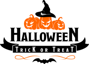 Halloween - Trick or Treat logotyp